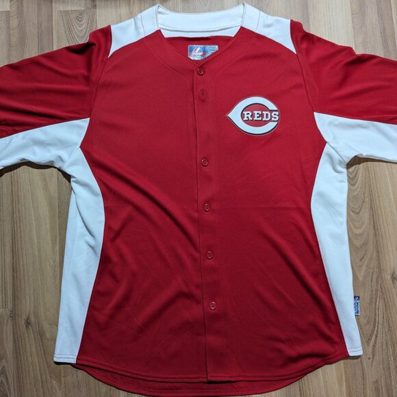 Cincinnati Reds MLB Jersey Men's XL - Picture 1 of 4